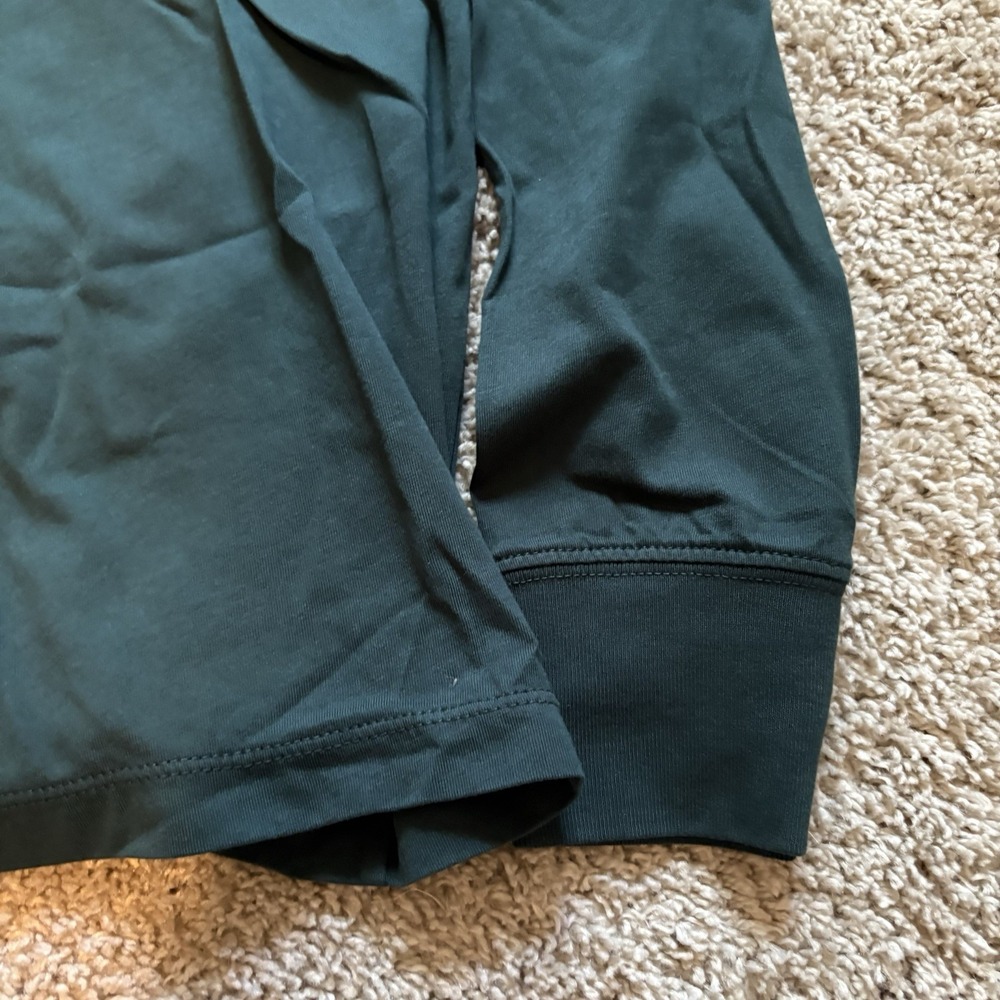 NEW J Crew Broken in Long Sleeve Henley T-Shirt 100% Cotton Size Medium - Picture 2 of 6